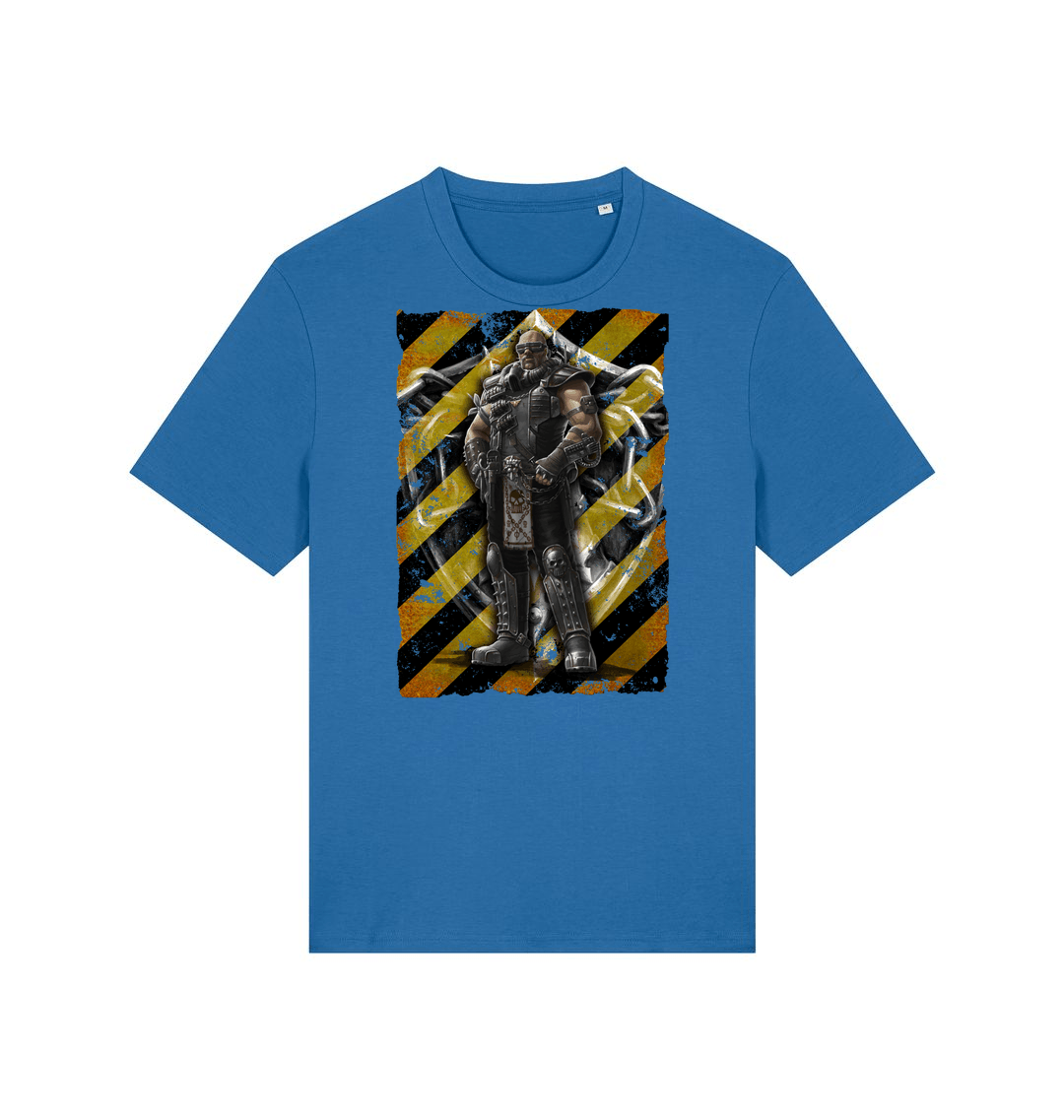 Mindful Blue Printed T-shirt Front